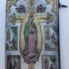MD Rosary Pouch - OLOG w/retablos (4" x 6")